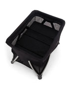 Nuna SENA Aire Travel Cot & Playard-With Triple-Layered Mesh Mattress-360 Degree Airflow-One Hand Fold-Light Weight & Portable-Includes Travel Bag-0 to 3Y-Caviar