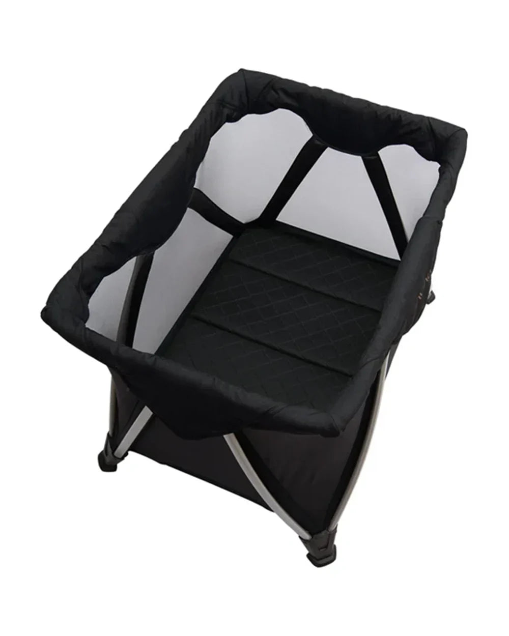 Nuna SENA Aire Travel Cot & Playard-With Triple-Layered Mesh Mattress-360 Degree Airflow-One Hand Fold-Light Weight & Portable-Includes Travel Bag-0 to 3Y-Riveted