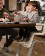 Nuna Zaaz Baby High Chair-Air Foam Cushion-Height Adjustable-Easily Removable Tray, Arm Bar & Footrest-For 6M+ (Upto 100Kg)-Oak
