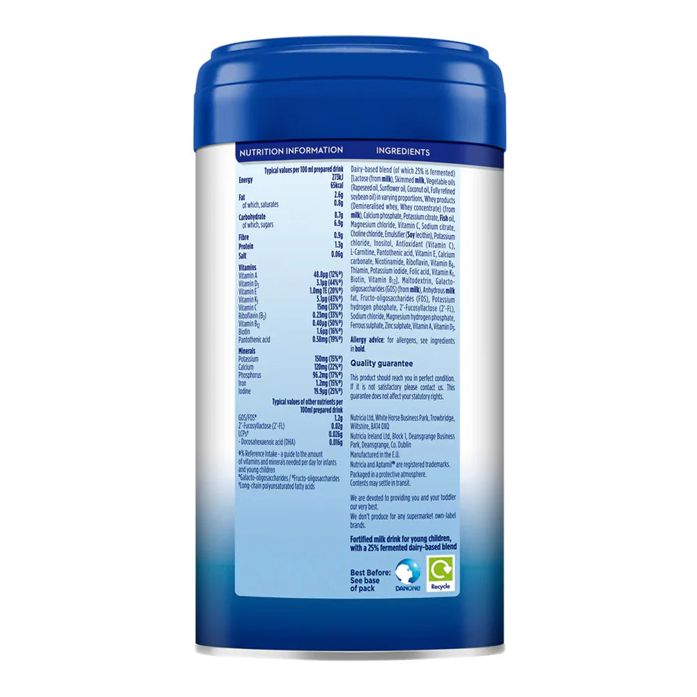 Aptamil Advanced Toddler Milk Formula Stage 3, 1-3 Years 800g