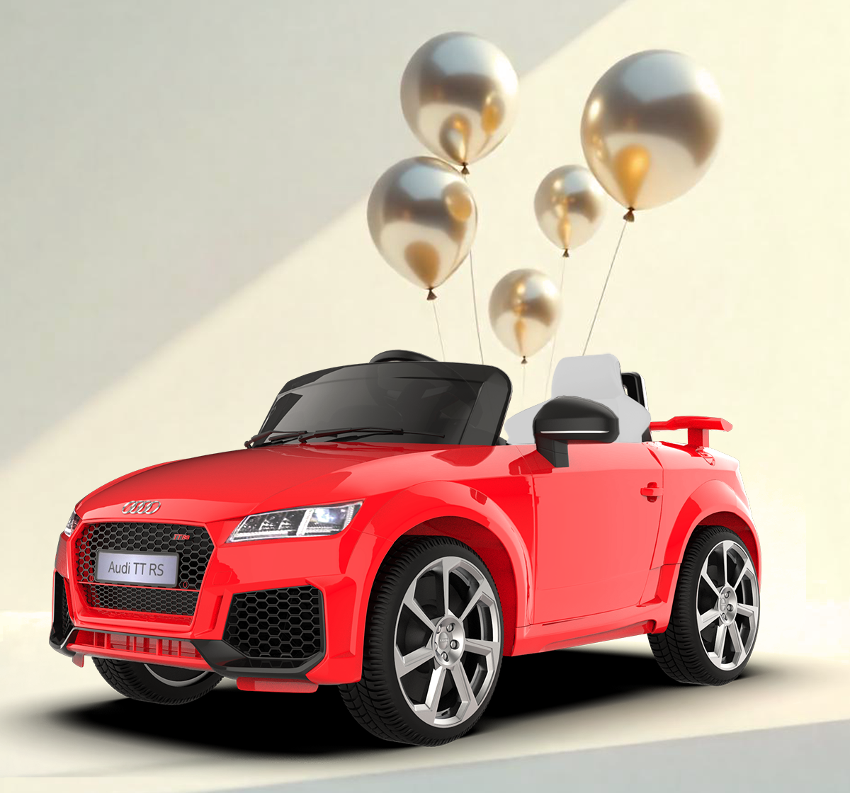 E MOTORAD Audi TTRS Toy Car (Red) Ride on Car