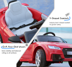E MOTORAD Audi TTRS Toy Car (Red) Ride on Car