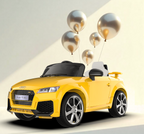 E MOTORAD Audi TTRS Toy Car Yellow Ride on Car
