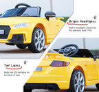 E MOTORAD Audi TTRS Toy Car Yellow Ride on Car