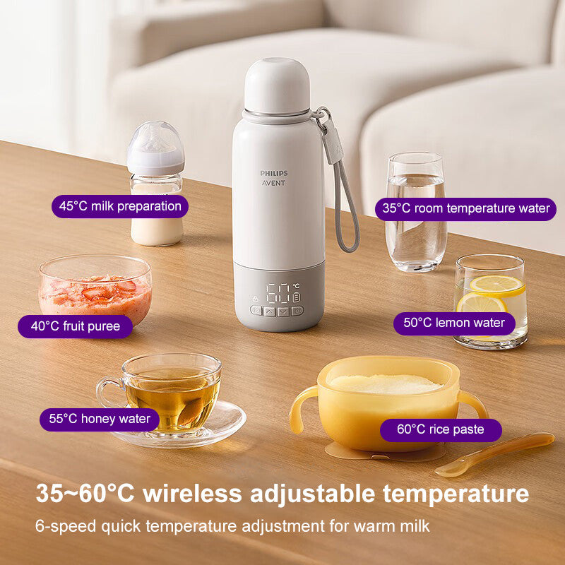 Philips Avent Wireless Bottle Warmer, Portable Boiling Cup , Designed For On the Go Bottle Preparation