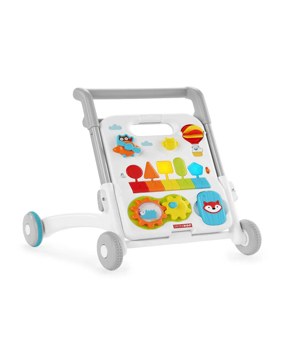 Skip Hop Musical Activity Walker-4 in 1 Convertible-Anti-Skid-40+ Play Features-6M+