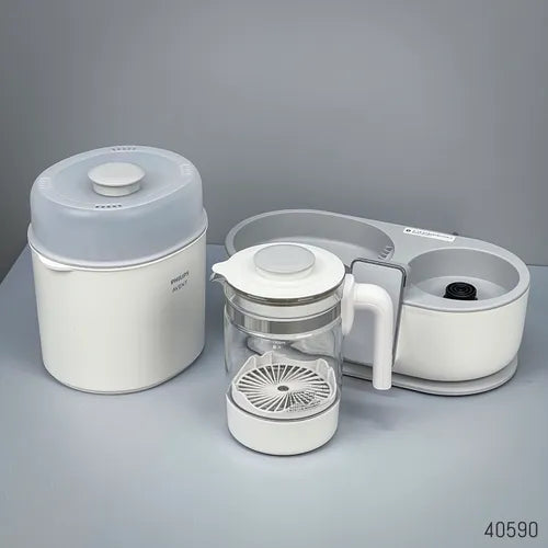 Avent 2-in-1 Electric Steam Sterilizer & Water Heater with UV Water Purification