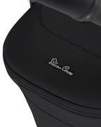 Silver Cross Nia-World's First & Only Cabin Approved Carry Cot (When Attached To Stroller)-Folds With the Stroller-No Adapters Required-Extendable & UPF 50+ Canopy-For 0 to 6M (Upto 9 kg)-Onyx