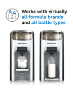 Baby Brezza Formula Pro Advanced Formula Dispenser-Instant Warm Formula with 3 Temperature Settings-Adjustable Serving Size(60-300 ml)-Accurate Mixing-Airtight Formula Storage-Removable and Dishwasher Safe Water Tank