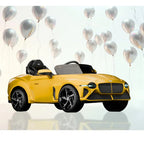 EMotorad Formula Fun BENTLEY BACALAR Kids Ride On CAR Yellow