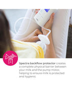 Spectra Backflow Protector-Facilitates Closed Pumping-Compatible with Spectra S1, S2 & Synergy Gold Breast Pumps  Sale
