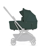 Silver Cross Nia-World's First & Only Cabin Approved Carry Cot (When Attached To Stroller)-Folds With the Stroller-No Adapters Required-Extendable & UPF 50+ Canopy-For 0 to 6M (Upto 9 kg)-Conifer