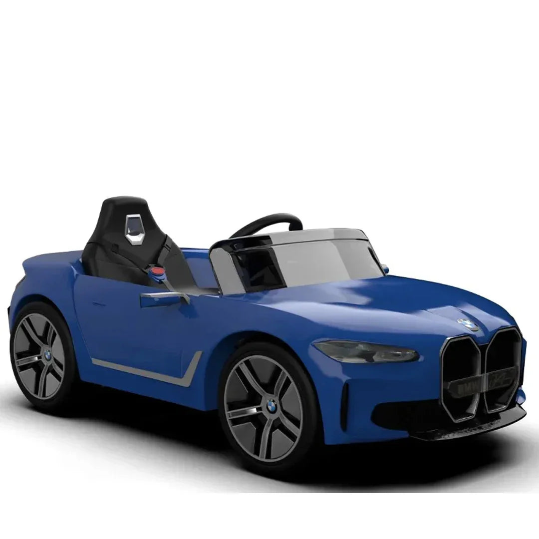 EMotorad Formula Fun BMW i4 Ride-On Car for Kids – Battery Operated with Remote Control Red