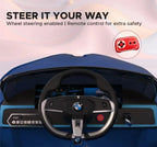 EMotorad Formula Fun BMW i4 Ride-On Car for Kids – Battery Operated with Remote Control Blue
