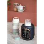 Beaba Multi Milk 5-in-1 Baby Bottle Warmer, Gentle Breast Milk Heating, Fast Steam Mode, Defrost & Baby Food Warmer with LED Display, Touch Screen & Adjustable Timer, Portable, 0m+