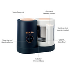 Beaba Babycook Neo - 6 In 1 Baby Food Maker, Blender, Steamer, Cooker & Sterilizer, Auto Shut-off Portable Baby Food Processor, Puree Maker and Warmer 0m+
