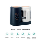 Beaba Babycook Neo - 6 In 1 Baby Food Maker, Blender, Steamer, Cooker & Sterilizer, Auto Shut-off Portable Baby Food Processor, Puree Maker and Warmer 0m+
