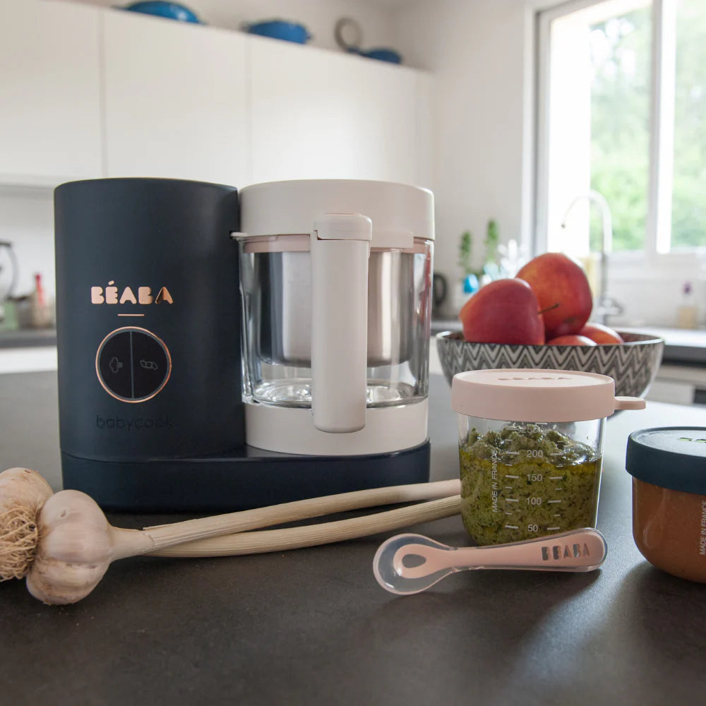 Beaba Babycook Neo - 6 In 1 Baby Food Maker, Blender, Steamer, Cooker & Sterilizer, Auto Shut-off Portable Baby Food Processor, Puree Maker and Warmer 0m+