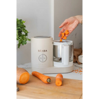 Beaba Babycook Neo - 6 In 1 Baby Food Maker, Blender, Steamer, Cooker & Sterilizer, Auto Shut-off Portable Baby Food Processor, Puree Maker and Warmer 0m+ : Clay