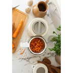 Beaba Babycook Neo - 6 In 1 Baby Food Maker, Blender, Steamer, Cooker & Sterilizer, Auto Shut-off Portable Baby Food Processor, Puree Maker and Warmer 0m+ : Clay