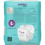 Bambo Nature Premium Baby Tape Diapers for Babies, Large Size (7-14 Kgs), Super Absorbent, Breathable, Extra Soft, Dermatologically Tested, Hypoallergenic Infant Nappies With Wetness Indicator