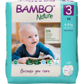 Bambo Nature Premium Baby Tape Diapers for Babies, Medium Size (4-8 Kgs), Super Absorbent, Breathable, Extra Soft, Dermatologically Tested, Hypoallergenic Infant Nappies With Wetness Indicator