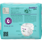 Bambo Nature Premium Baby Tape Diapers for New Born Baby, S Size (3-6 Kgs) - Super Absorbent, Breathable, Extra Soft, Dermatologically Tested, Hypoallergenic Nappies With A Wetness Indicator, 30 Count