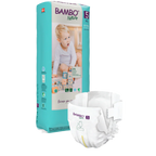Bambo Nature Premium Baby Tape Diapers for Babies, XL Size (12-18 Kgs), Super Absorbent, Breathable, Extra Soft, Dermatologically Tested, Hypoallergenic Infant Nappies With Wetness Indicator 44counts