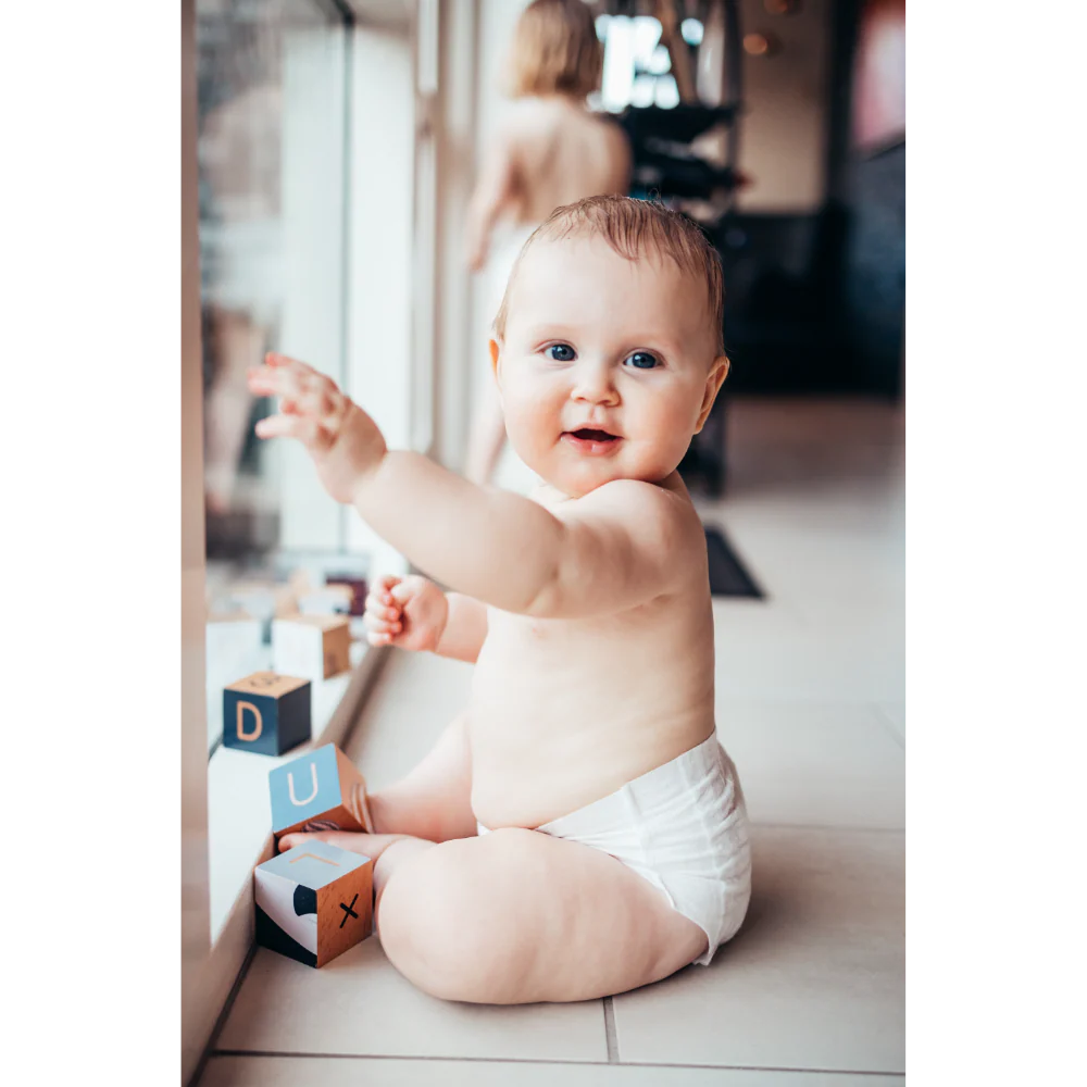 Bambo Nature Premium Baby Tape Diapers for Babies, XL Size (12-18 Kgs), Super Absorbent, Breathable, Extra Soft, Dermatologically Tested, Hypoallergenic Infant Nappies With Wetness Indicator 44counts