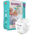Bambo Nature Premium Baby Tape Diapers for Babies, XXL Size (16+ Kgs), Super Absorbent, Breathable, Extra Soft, Dermatologically Tested, Hypoallergenic Infant Nappies With Wetness Indicator