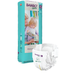 Bambo Nature Premium Baby Tape Diapers for Babies, XXL Size (16+ Kgs), Super Absorbent, Breathable, Extra Soft, Dermatologically Tested, Hypoallergenic Infant Nappies With Wetness Indicator 40counts
