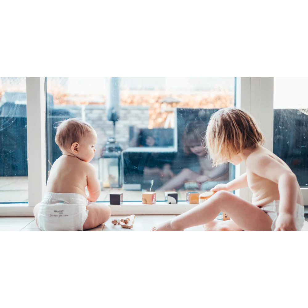 Bambo Nature Premium Baby Tape Diapers for Babies, XXL Size (16+ Kgs), Super Absorbent, Breathable, Extra Soft, Dermatologically Tested, Hypoallergenic Infant Nappies With Wetness Indicator 40counts