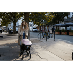 Doona+ Baby Car Seat & Travel Stroller - Convertible Infant Car Seat, Carry Cot and Pram with 5 Point Safety Harness, Ergonomic Pushchair and Travel System (ISOFIX Base Sold Separately)- Blush Pink