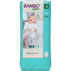 Bambo Nature Premium Baby Pants Diapers for Babies, Large Size (7-12 Kgs), Super Absorbent, Breathable, Extra Soft, Dermatologically Tested, Hypoallergenic Infant Nappies With Wetness Indicator 40counts