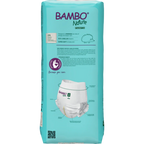 Bambo Nature Premium Baby Pants Diapers for Babies, Large Size (7-12 Kgs), Super Absorbent, Breathable, Extra Soft, Dermatologically Tested, Hypoallergenic Infant Nappies With Wetness Indicator 40counts