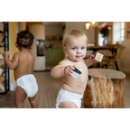 Bambo Nature Premium Baby Pants Diapers for Babies, Large Size (7-12 Kgs), Super Absorbent, Breathable, Extra Soft, Dermatologically Tested, Hypoallergenic Infant Nappies With Wetness Indicator 40counts