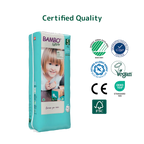 Bambo Nature Premium Baby Pants Diapers for Babies, XL Size (11-17 Kgs), Super Absorbent, Breathable, Extra Soft, Dermatologically Tested, Hypoallergenic Infant Nappies With Wetness Indicator 38counts
