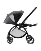 Britax Rio Lightweight Stroller-Height Adjustable Parent Handle Bar-Reversible & Flat Reclining Seat-One Hand Fold-Includes Cup Holder-For 0 to 4Y (Upto 22Kg)-Carbon Black