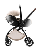 Britax Rio Lightweight Stroller-Height Adjustable Parent Handle Bar-Reversible & Flat Reclining Seat-One Hand Fold-Includes Cup Holder-For 0 to 4Y (Upto 22Kg)-Teak
