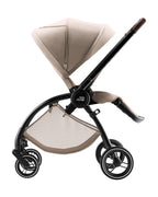 Britax Rio Lightweight Stroller-Height Adjustable Parent Handle Bar-Reversible & Flat Reclining Seat-One Hand Fold-Includes Cup Holder-For 0 to 4Y (Upto 22Kg)-Teak