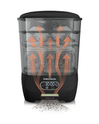 Baby Brezza Advanced Bottle Sterilizer & Dryer-Electric Steam-LCD Control Panel-8 Bottles Capacity-Black