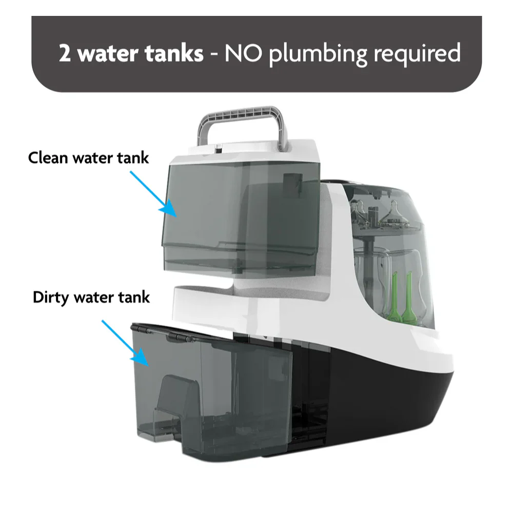 Baby Brezza Bottle Washer Pro - All in One Bottle Washer, Sterilizer & Dryer