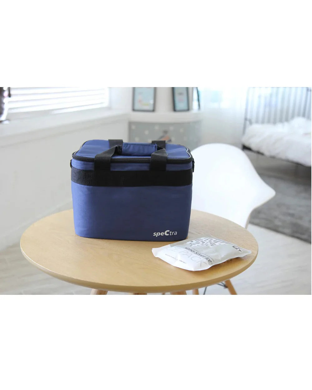 Spectra Tote Bag-Specifically Designed to Accommodate Spectra Breast Pump, Accessories & Breast Milk Containers-Includes Gel Ice Pack