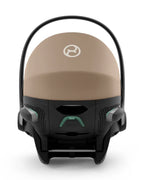 Cybex Cloud G i-Size PLUS Baby Car Seat-Rear Facing-Aircraft Certified-With Mesh Fabric For 6x Better Airflow-Near Flat Reclining Seat-14 Positions Adjustable Headrest-For 0 to 2Y (Upto 13 Kg)-Almond Beige