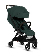 Silver Cross Clic 2 Cabin Friendly Stroller-One Hand Fold-Flat Reclining Seat-Includes Rain Cover-2 Years Warranty-Pram for 0 to 4Y (Upto 22 Kg)-Conifer