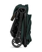 Silver Cross Clic 2 Cabin Friendly Stroller-One Hand Fold-Flat Reclining Seat-Includes Rain Cover-2 Years Warranty-Pram for 0 to 4Y (Upto 22 Kg)-Conifer