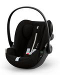 Cybex Cloud G i-Size PLUS Baby Car Seat-Rear Facing-Aircraft Certified-With Mesh Fabric For 6x Better Airflow-Near Flat Reclining Seat-14 Positions Adjustable Headrest-For 0M to 2Y (Upto 13 Kg)-Moon Black