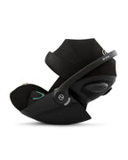 Cybex Cloud G i-Size PLUS Baby Car Seat-Rear Facing-Aircraft Certified-With Mesh Fabric For 6x Better Airflow-Near Flat Reclining Seat-14 Positions Adjustable Headrest-For 0M to 2Y (Upto 13 Kg)-Moon Black