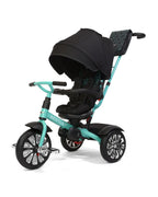 Bentley Mulliner 6 in 1 Trike Stroller-Continental GT Mulliner Style Replica Wheels-Cross Stiched & Cushioned Seats-With Bentley Badge & Anti Slip Pedals-For 6M to 5Y (Upto 25 Kg)-Celeste