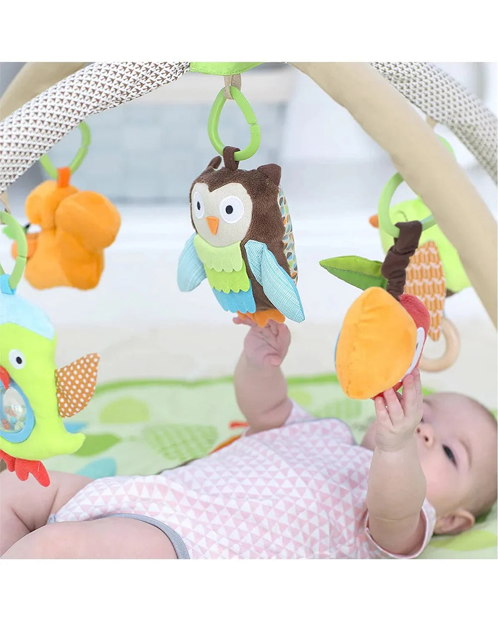 Skip Hop Baby Activity Gym-Treetop Friends-Multi Sensory Stimulation-Indoor Toy-0M+